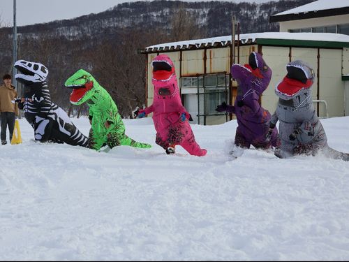 雪中運動会
