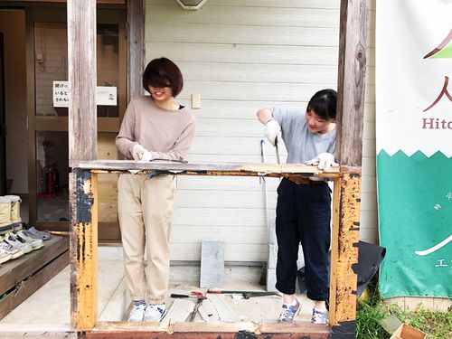 自分たちの暮らしは自分で作る。シェアハウスはDIYでいっぱいです。