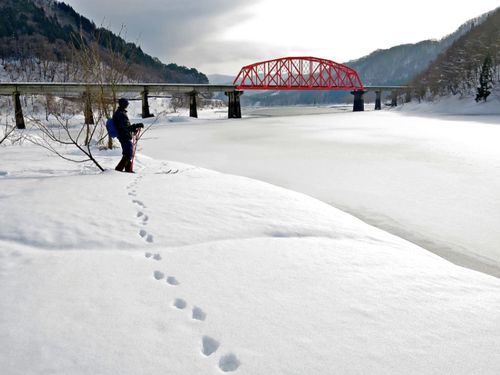 雪深い西和賀ならではの体験がたくさんある　写真：瀬川強