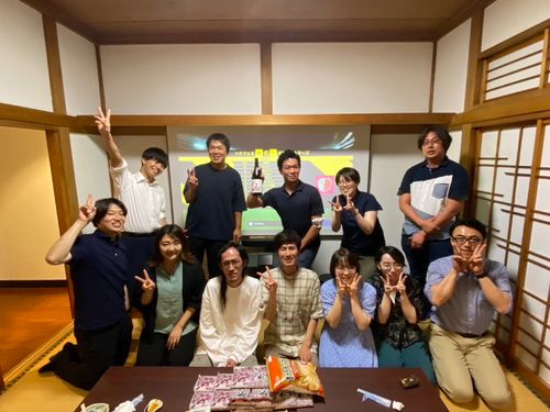 懇親会の様子