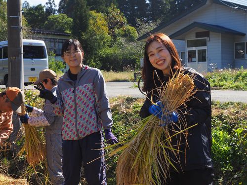 地域行事のお田植祭へ参加！