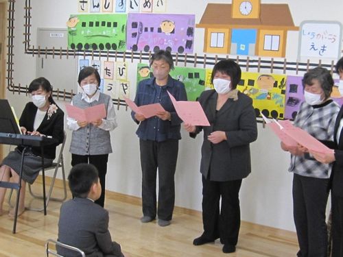 卒園式の様子