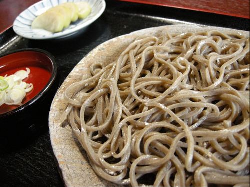 蕎麦打ち名人の手打ち蕎麦