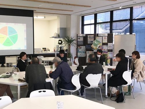 地域の方との情報交換