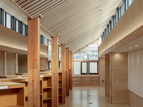 国内４例目！2022年完成の木造小学校