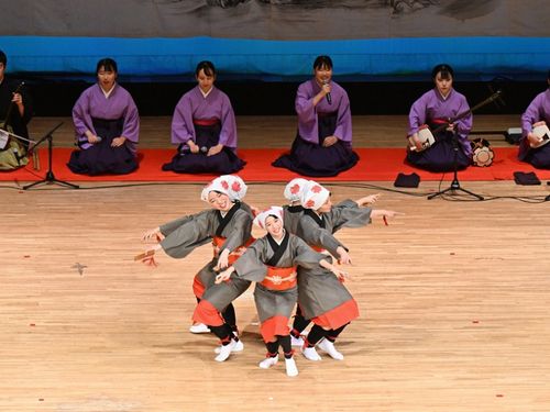 南砺平高校郷土芸能部