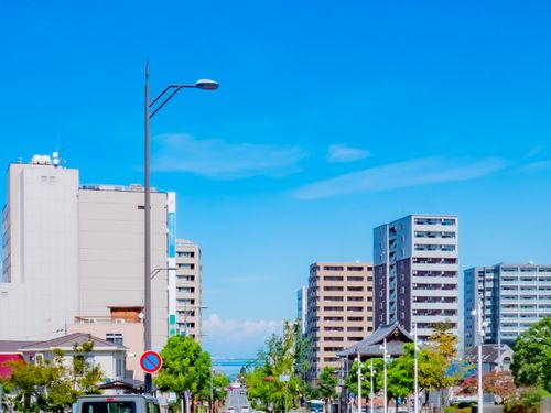 大津中央の街並み