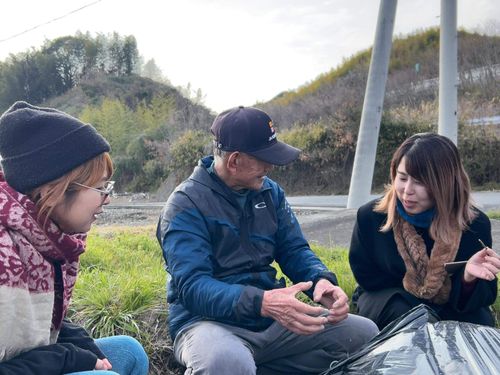 孫の健康のために自然農法で野菜をつくる研究者の熱いお話（笑）