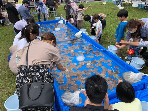 現役隊員が企画したホタテフェスティバル