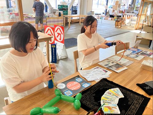 昨年のとおか市での様子。地域のイベントにも参加できます！