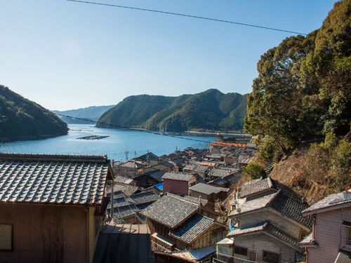 ちょっと上がった高台から