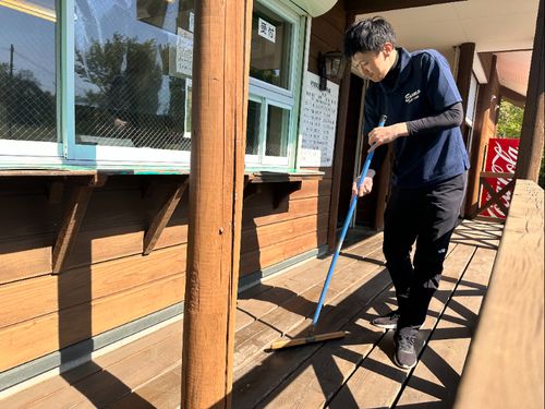 清掃はもちろん、施設に人を呼び込んだり接客をするための企画なども一緒に0から考えます！