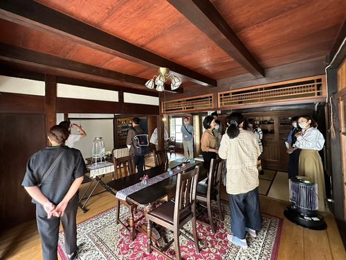 古民家活用事例の見学