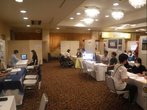 たかしま就職フェア2023のようす