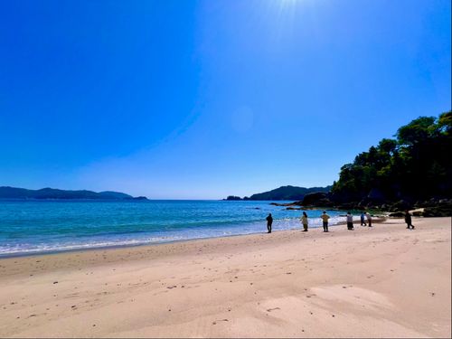 大槌の海は美しいです！