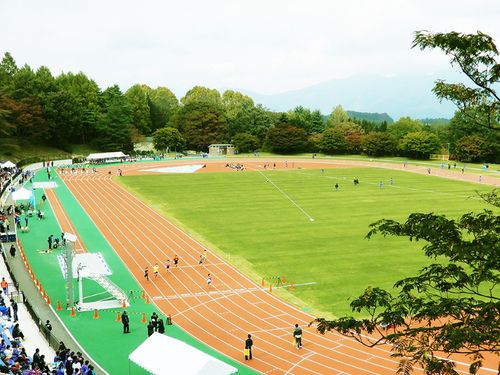 瑞穂建設スタジアム（渋川市総合公園の陸上競技場）