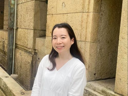 起業型協力隊仲間 津村さん。陶芸で豊岡を盛り上げるために活動中。