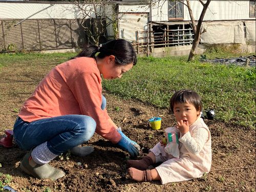 豊かな自然の中で、子育てにも最適な環境です！