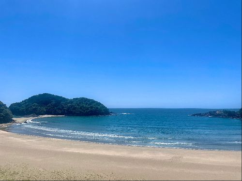 東洋町の白浜海岸