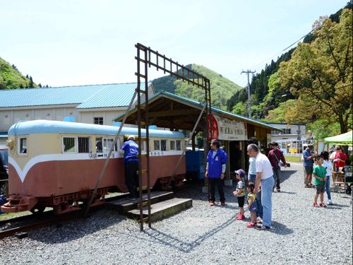 『鉱石の道』明延実行委員会が主催するイベントは、いつも大盛況。