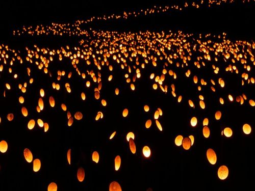 都路町の灯まつり（今年は8月10日開催）