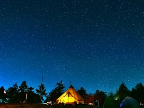 夜には満天の星空が☆彡
