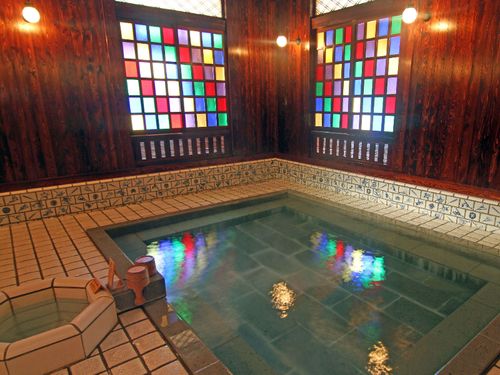 明治時代の共同浴場を再現した「古総湯」