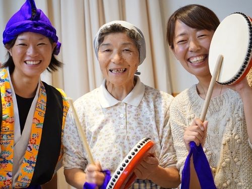 見島の人々はみんな仲良し。