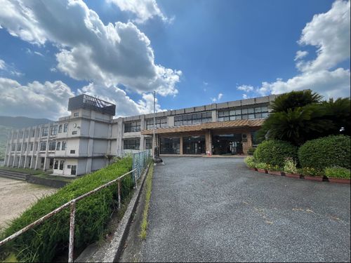 小中一貫校の大井小中学校。仲間たちとのびのびと生活できます！
