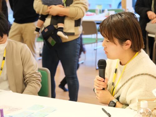 みなはぴの活動の１つ。みんなで子育て作戦会議！「しゃべりば」