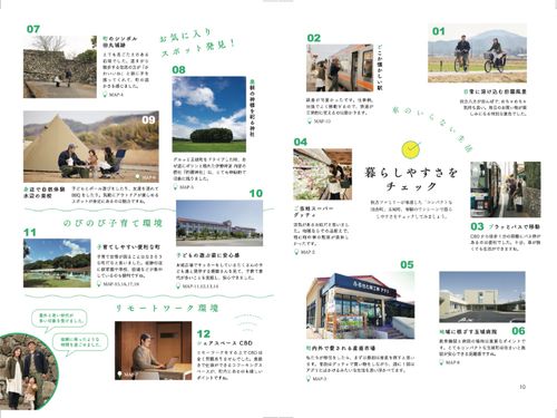 スーパー・病院・交通・エンタメなど、さまざまな角度から暮らしを体験