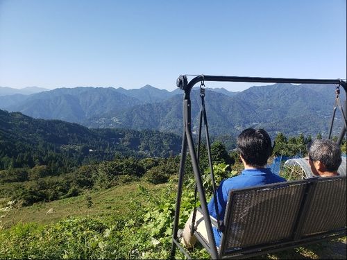 心癒される、雄大な山々