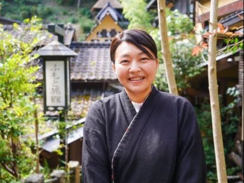 黒川温泉観光旅館協同組合・理事（広報部）の漣祐子さん