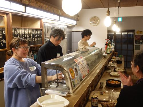 スタッフと移住者が共同で開いた「新米移住者の会」