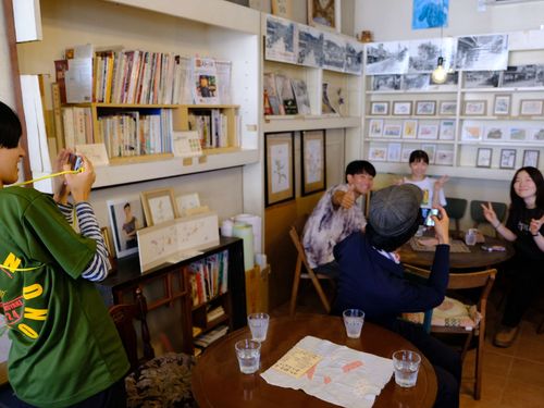 ランチ中の一枚　ここでも『繋がり』を感じました