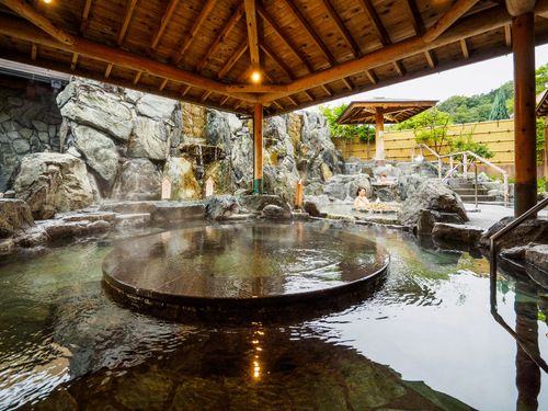 湯郷温泉　湯郷鷺温泉館（美作市）