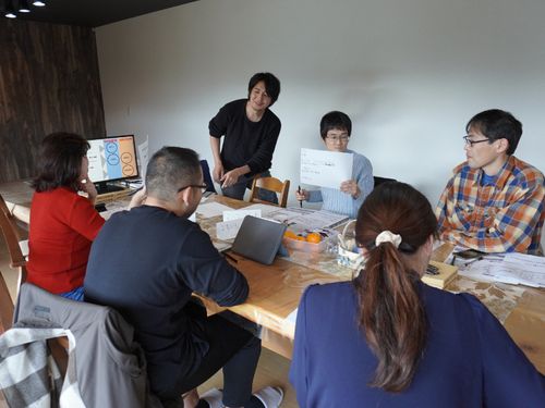 講師への相談タイムで計画の具体化を支援。