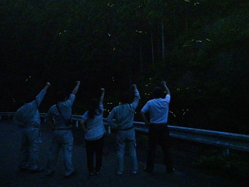 大自然を職場のみんなで体験！