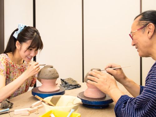 「陶芸教室　国立けんぼう窯」で陶芸体験