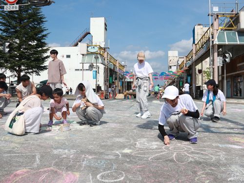 道路がキャンパスになるアイディア