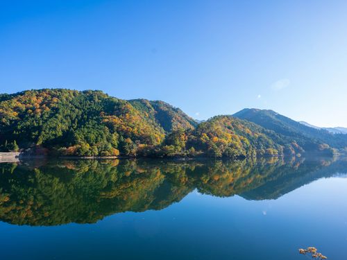永源寺ダム湖