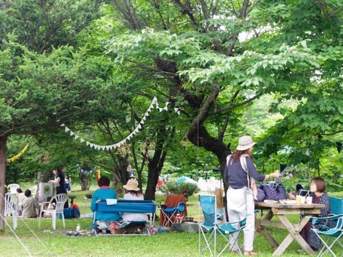 各々が緩く気ままに過ごすピクニックイベント。主催は町内の仕出し屋さんです
