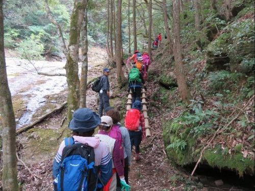登山も人気のアクティビティです