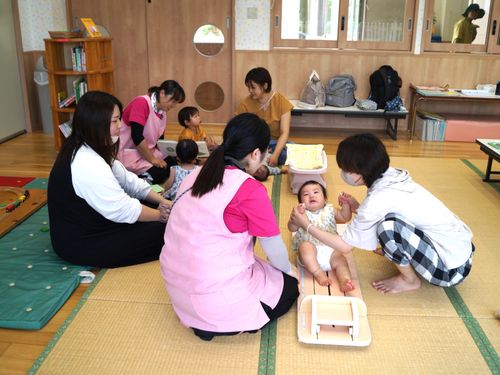 子育て支援センターのイベント参加