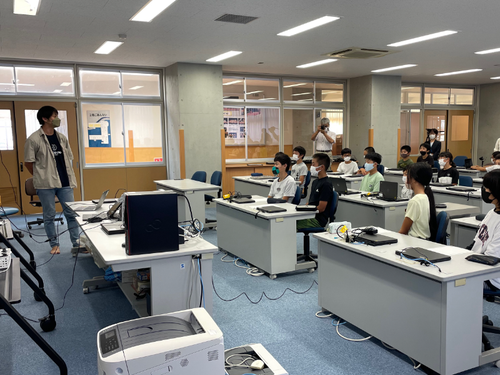 地方創生の一環として、プログラミング教室の開催も！