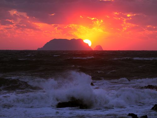 夕陽など、雄大な自然もおすすめ！