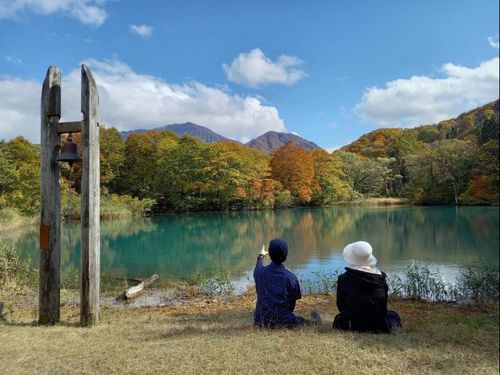 根知谷の奥にある、しろ池