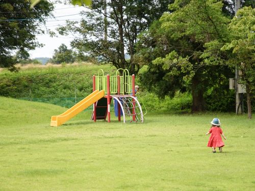 広すぎる保育園の園庭！