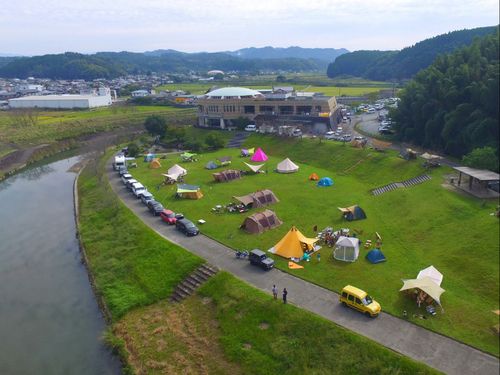 和水江田川カヌー・キャンプ場