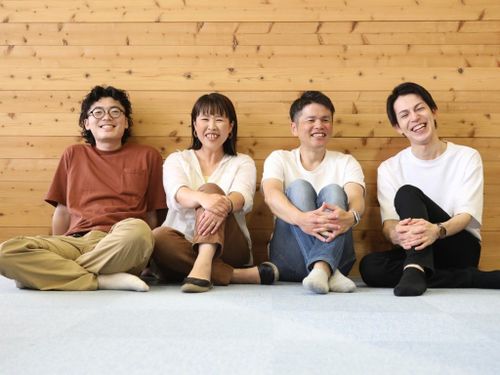 一緒に林業活性化プロジェクトに取り組む地域おこし協力隊とSwitchメンバー